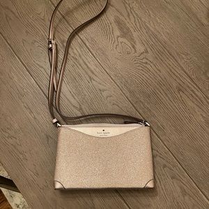 Kate Spade New York glitter crossbody bag